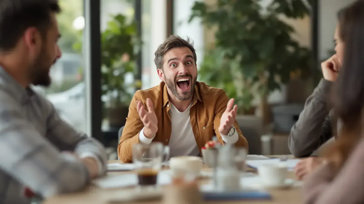 Veelvoorkomende fout: als je goed nieuws deelt, loop je het risico op negatieve reacties en kun je het moment verpesten zonder het te beseffen.