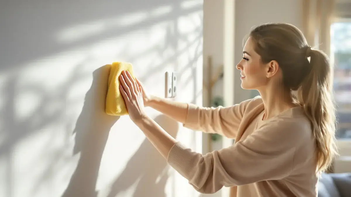 Uw muren zijn viezer dan u denkt en deze weinig bekende methode reinigt ze zonder ze te beschadigen