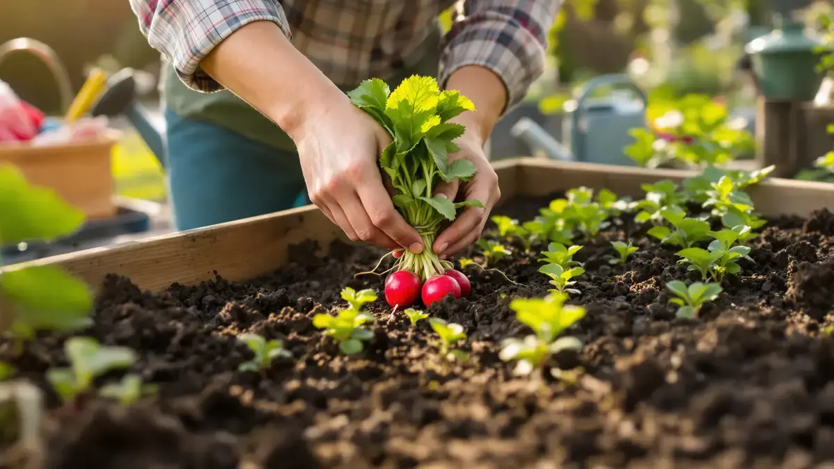 Deze techniek in 5 stappen garandeert regelmatige en overvloedige oogsten van radijzen